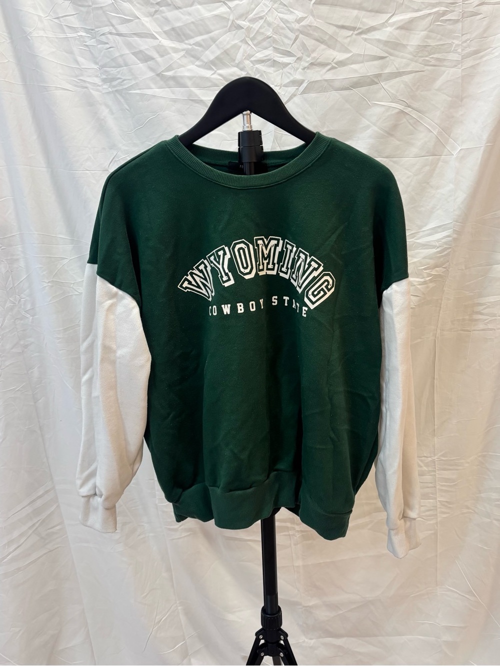 Wyoming Colorblock Crewneck Sweatshirt – Medium